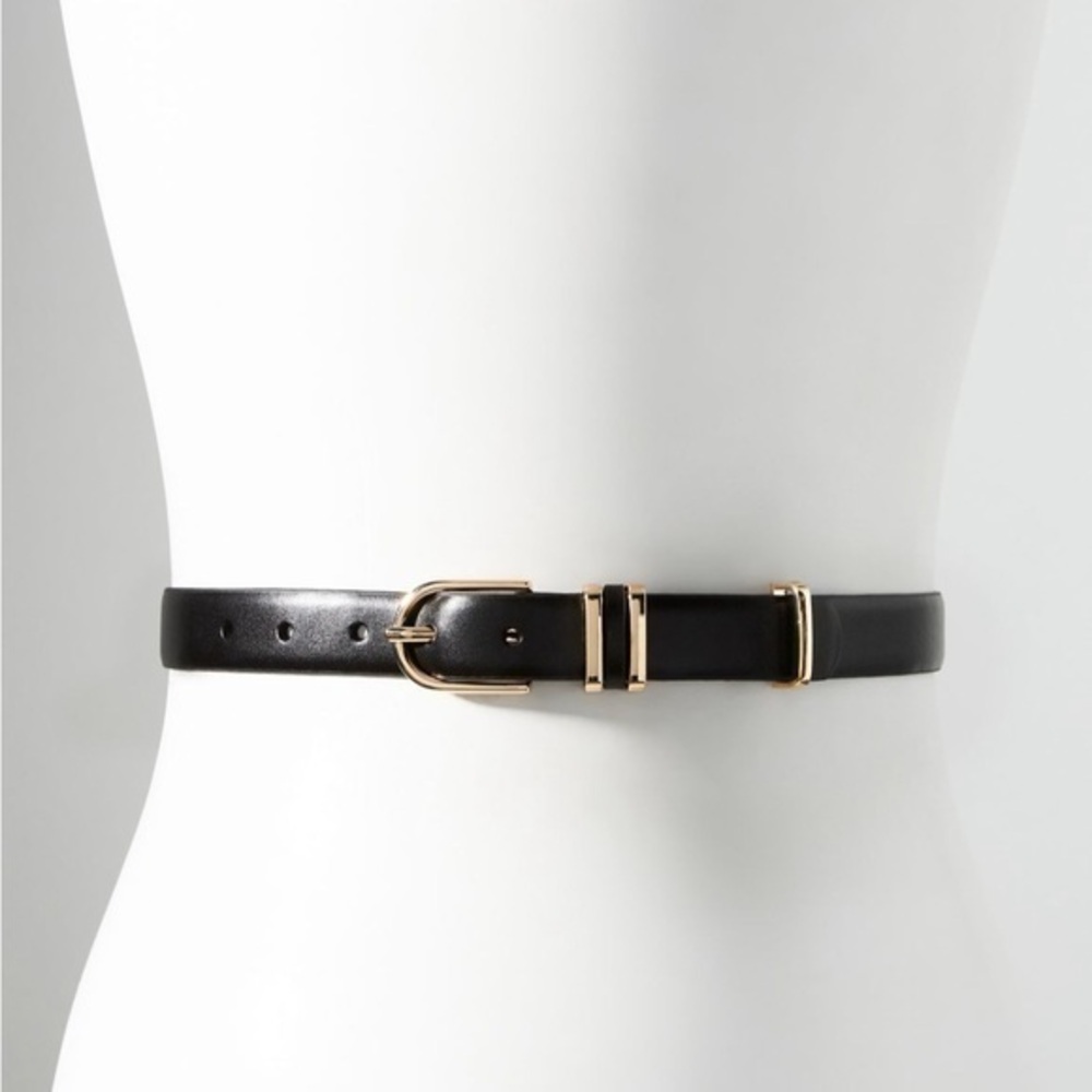 Anthropologie Basic Keeper Black Belt